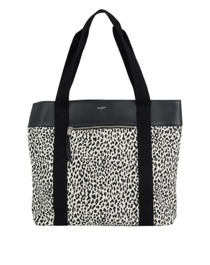 Leopard Tote, front view